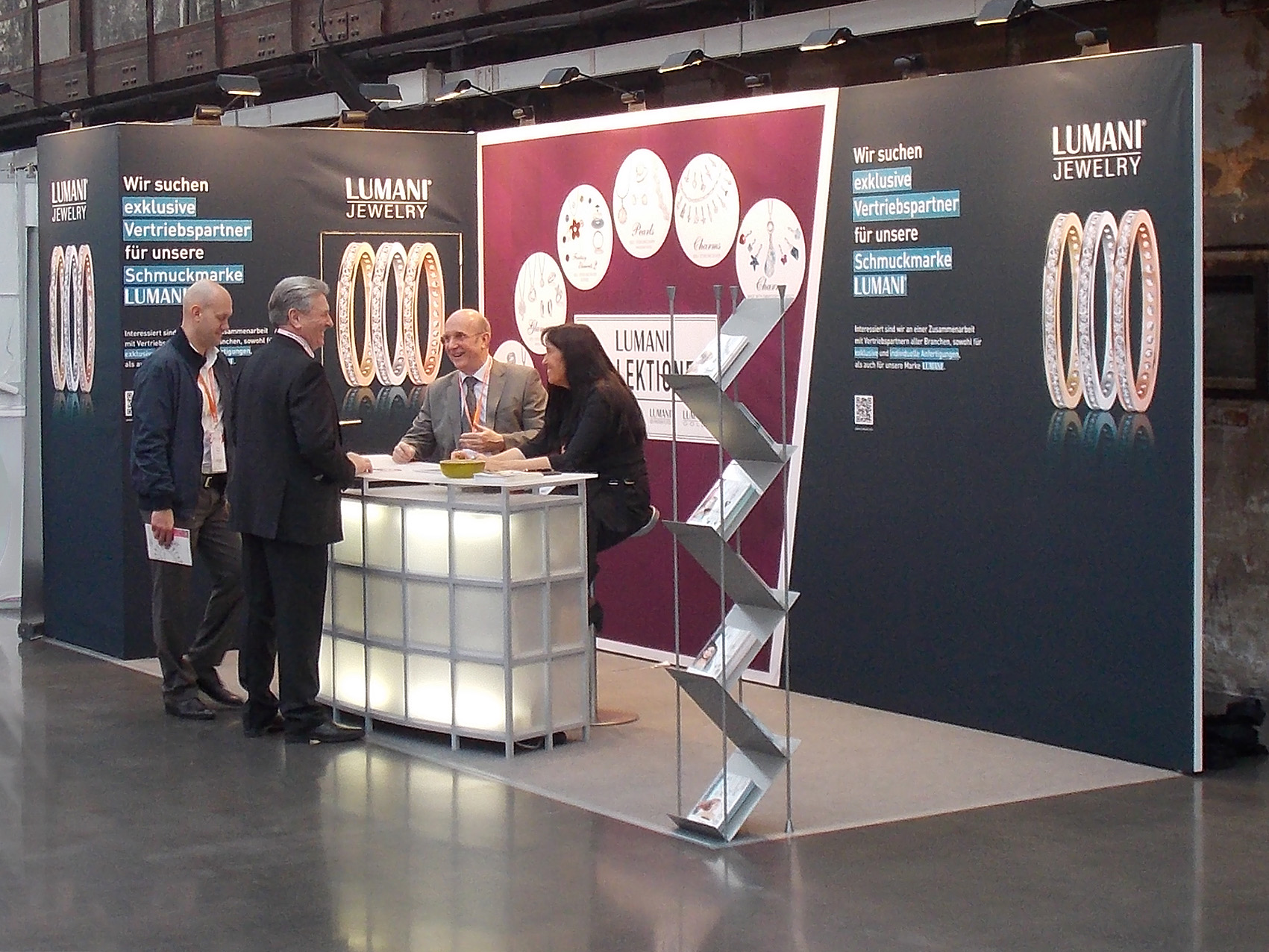 Hoffmann Messebau GmbH Lumani Jewelry Neocom 2013