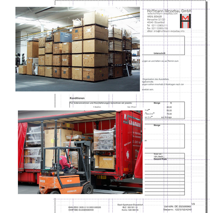 Hoffmann Messebau GmbH Areal Böhler Logistik