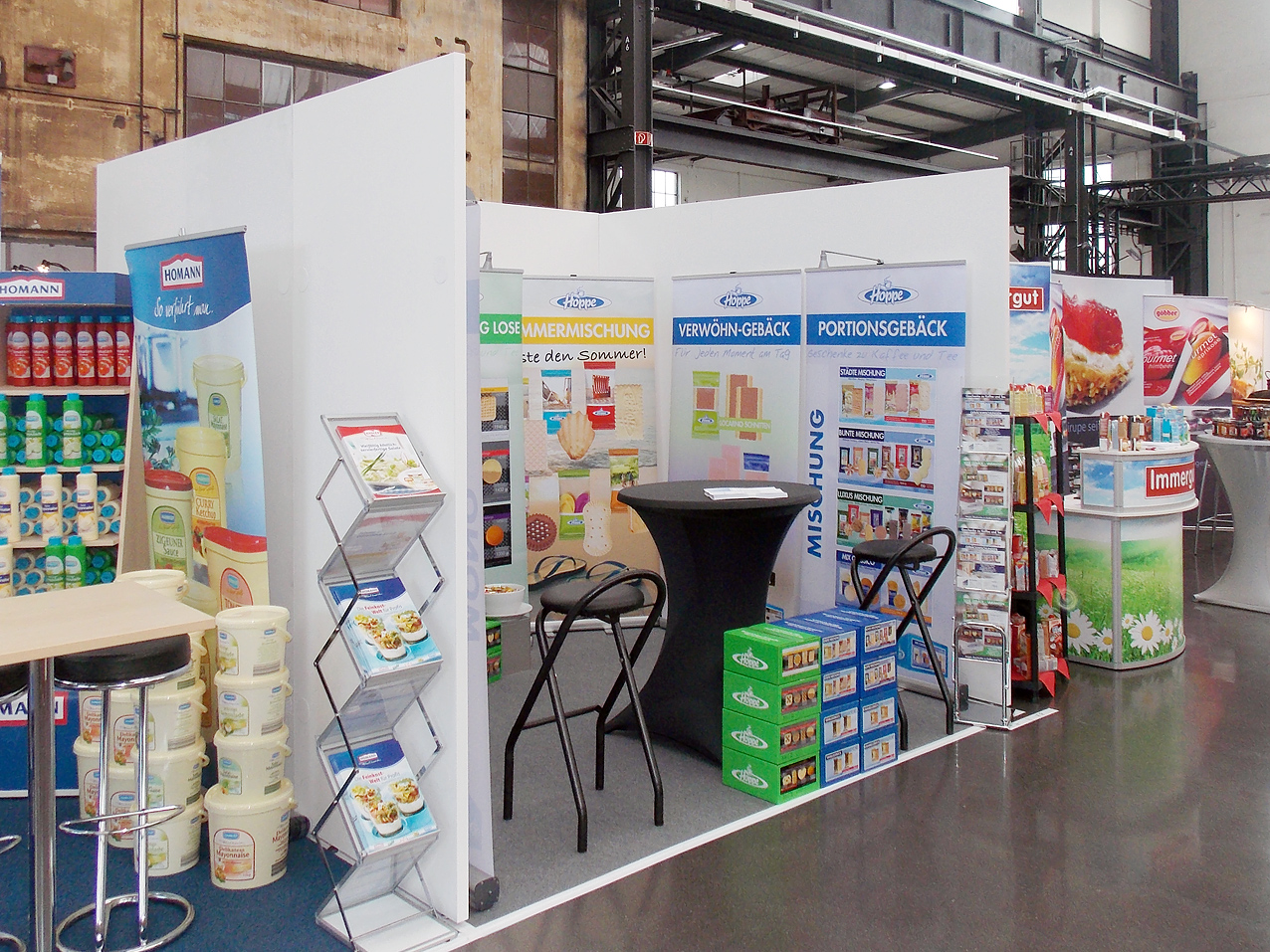 Hoffmann Messebau GmbH Reihenstand 3x3m